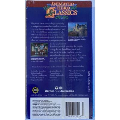 Animated Kids VHS Videotapes Grimm's Fairy Tales / Joan Of Arc / Reader's Digest