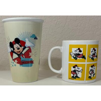 Minnie Mouse Kilncraft STL England Mug & Mickey Pals 4 Ever Tumbler Donald Duck
