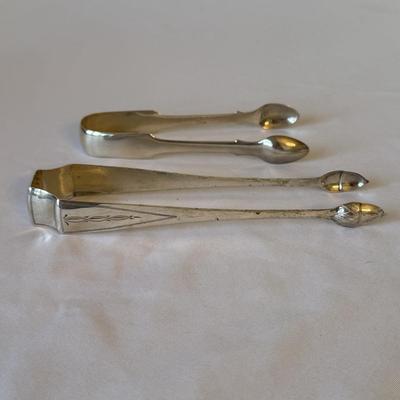 John Wanamaker Plate with Antique Sugar Tongs & More (LR-MG)