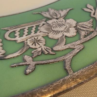 John Wanamaker Plate with Antique Sugar Tongs & More (LR-MG)