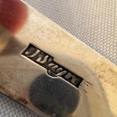 John Wanamaker Plate with Antique Sugar Tongs & More (LR-MG)