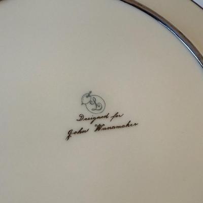 John Wanamaker Plate with Antique Sugar Tongs & More (LR-MG)