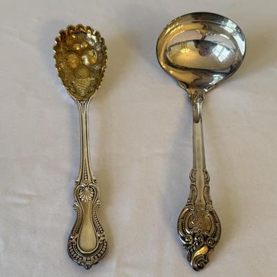 John Wanamaker Plate with Antique Sugar Tongs & More (LR-MG)