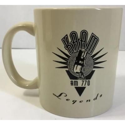 KAAM AM 770 Legends Mug. K-Double-A-M. Radio. Dallas. Fort Worth. DFW. Christian