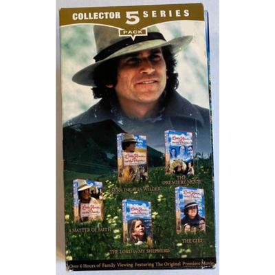 Little House On The Prairie 7 VHS Lot Includes All Time Greatest Shows 5 VHS Set
