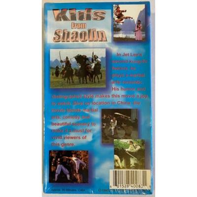 Martial Arts Sealed VHS Tapes: Bruce Lee's Secret, New Guinea, Kids From Shaolin