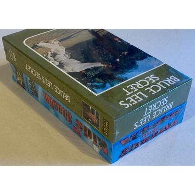 Martial Arts VHS Tape Lot: Bruce Lee Secret / Kids From Shaolin Featuring Jet Li