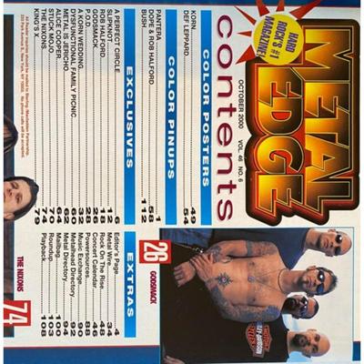 Music Magazines: Metallica / Linkin Park / Queens of the Stone Age / Def Leppard