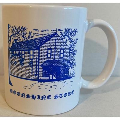 Moonshine Store Mug. White Lightning. Prohibition. White Whiskey. Mash.