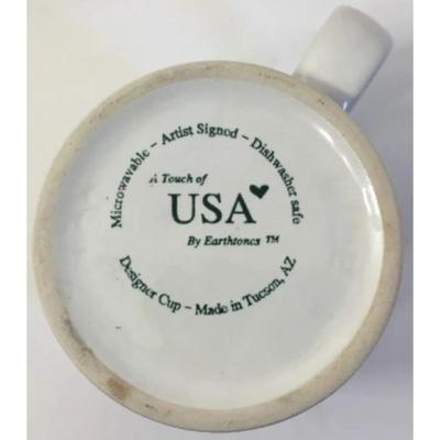 Never Forgotten Mug By Vasquez. Earthtones. Artist Signed. Arizona, Southwest