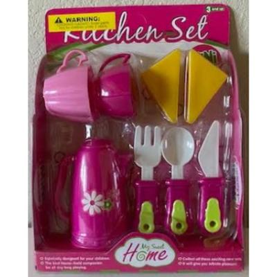 New Coffee Tea Kids Pretend Play Kitchen Set