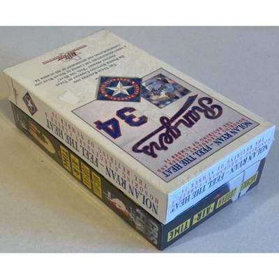 Nolan Ryan - Feel The Heat & Michael Jordan Air Time Sealed VHS Videotapes