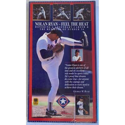 Nolan Ryan - Feel The Heat / Pitching Absolutes With Tom House / John Smoltz VHS
