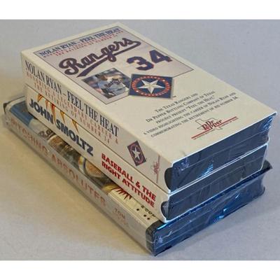 Nolan Ryan - Feel The Heat / Pitching Absolutes With Tom House / John Smoltz VHS