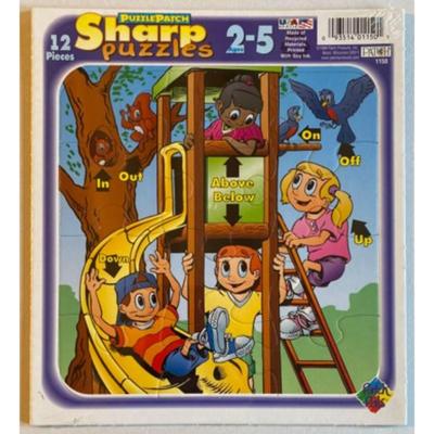 Puzzle Patch Sharp Puzzles - Sports / Playing / Manners / Location. Educational