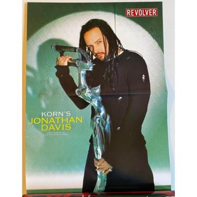 Revolver Magazine Lot: Korn / P.O.D. poster / Papa Roach poster / Ozzfest / Ozzy