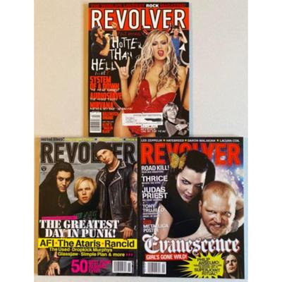 Revolver Magazines: Jenna Jameson poster / Metallica poster / Kurt Cobain poster