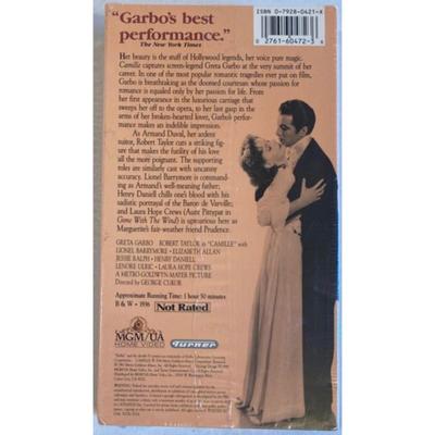 Sealed VHS lot - Camille & Overland Stage Raiders. John Wayne / Greta Garbo