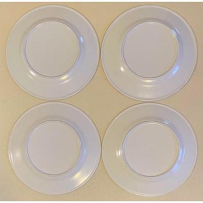 Set Of Four Nestle Baby Ruth 9 7/8" Collectible Plastic Plates - The Real Deal