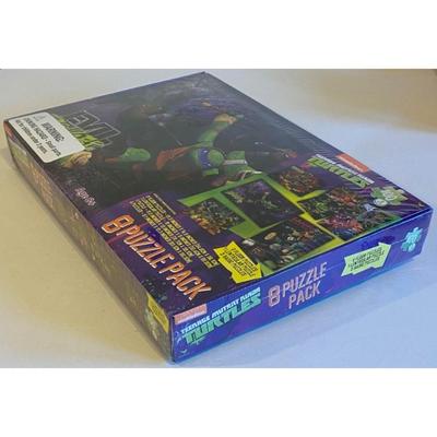 Teenage Mutant Ninja Turtles 8 Puzzle Pack - Nickelodeon - Brand New