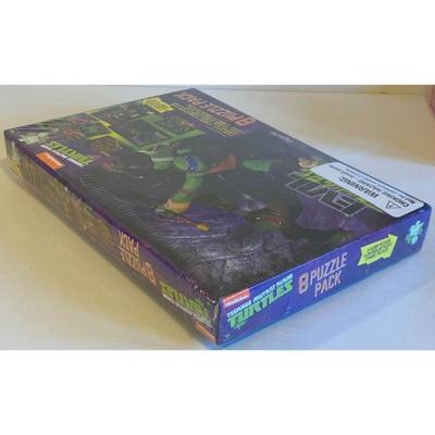 Teenage Mutant Ninja Turtles 8 Puzzle Pack - Nickelodeon - Brand New