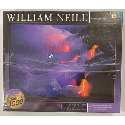 William Neill Twilight Fire 1026 Piece 27" x 20" Puzzle - BRAND NEW / SEALED