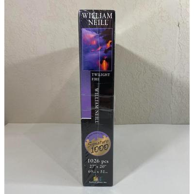 William Neill Twilight Fire 1026 Piece 27" x 20" Puzzle - BRAND NEW / SEALED