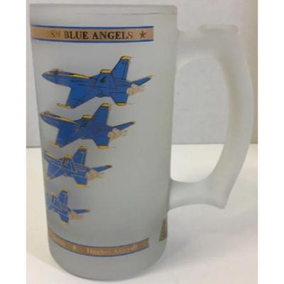 USN Blue Angels Mug. United States Navy. McDonnell Douglas. Northrop. 22K Gold