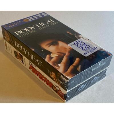 VHS Lot - The Protector & Body Heat: Lee Majors / William Hurt / Kathleen Turner