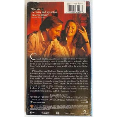 VHS Lot - The Protector & Body Heat: Lee Majors / William Hurt / Kathleen Turner