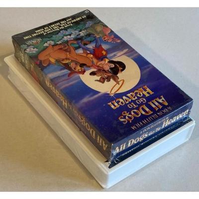 VHS Lot: All Dogs Go To Heaven & Pet Store Predicament Classifying Living Things