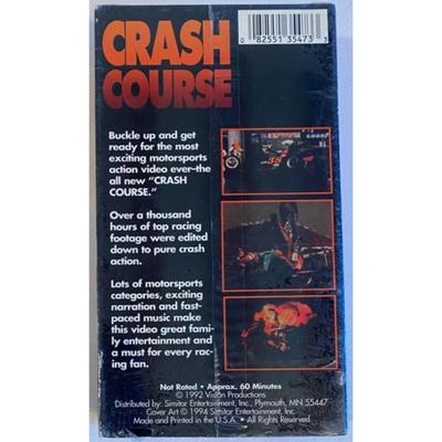 Vintage 1996 Indianapolis 500: The Fastest Field & Sealed Crash Course VHS Tapes