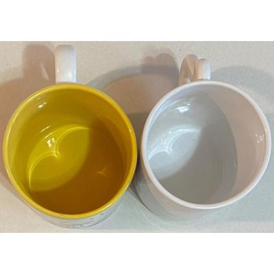 Vintage 1997 Flowers Inc Balloons Noah's Ark & 1989 ARTMARK Elephant Coffee Mugs