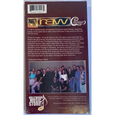 Vintage raw: Real Artists Working - Chicago Sealed VHS Tape