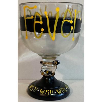 Wichita State Shockers Margarita Glass. Kansas