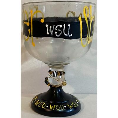 Wichita State Shockers Margarita Glass. Kansas