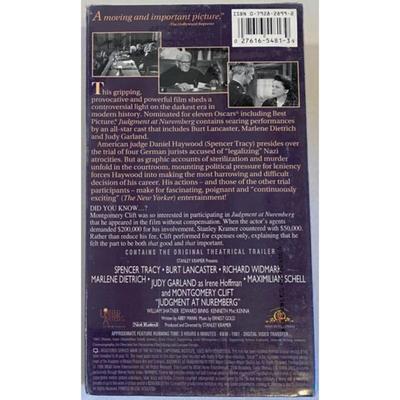 WWII Related VHS Tapes - Hell In The Pacific / MacArthur / Judgment At Nuremberg