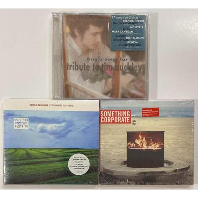 Alternative CDs: Something Corporate, Girls In Hawaii, Tim Buckley - New Sealed