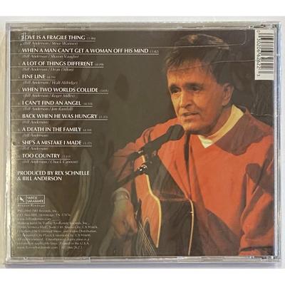 Bill Anderson - A Lot Of Things Different CD. New. Label Code: 302 066 262 2.