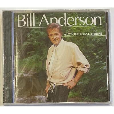 Bill Anderson - A Lot Of Things Different CD. New. Label Code: 302 066 262 2.