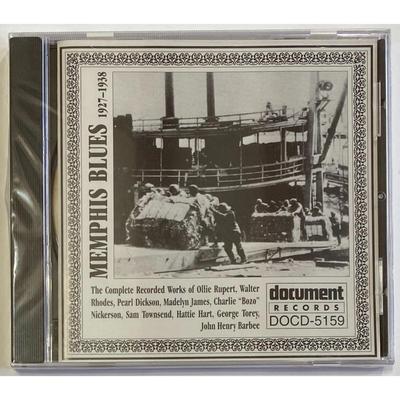Memphis Blues (1927-1938) CD. New