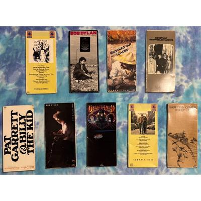 Bob Dylan 9 Empty Longbox Lot (no CDs) Freewheelin / Pat Garrett & Billy The Kid