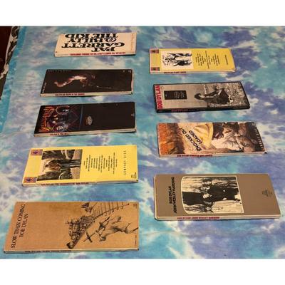 Bob Dylan 9 Empty Longbox Lot (no CDs) Freewheelin / Pat Garrett & Billy The Kid