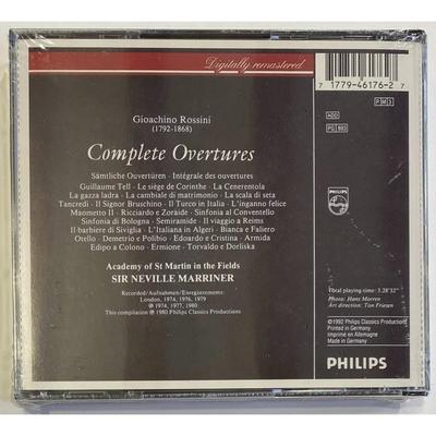 Sir Neville Marriner - Rossini: Complete Overtures CD. New. Code: 5361764