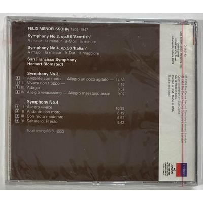Classical CDs: Blomstedt - Mendelssohn, Chanticleer, John Rutter - NEW / SEALED