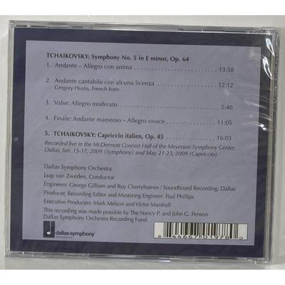 Classical CDs: Jaap van Zweden Dallas - Tchaikovsky & Beethoven Fifth Symphony