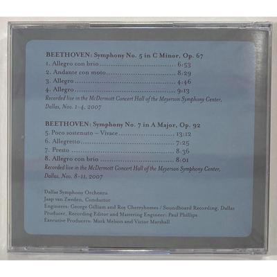 Classical CDs: Jaap van Zweden Dallas - Tchaikovsky & Beethoven Fifth Symphony