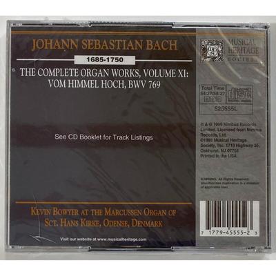 Classical CDs: Kevin Bowyer Johann Sebastian Bach Complete Organ Works - NEW