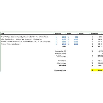 Classical CDs: John Eliot Gardiner War Requiem, Peter Phillips, William Christie