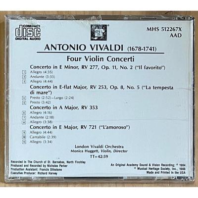 Classical CDs: Julian Bream, Philippe Herreweghe, Bach, Vivaldi, Mendelssohn NEW